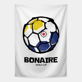 Bonaire Football Country Flag Tapestry