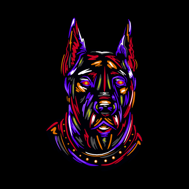 Dog Doberman by Razym