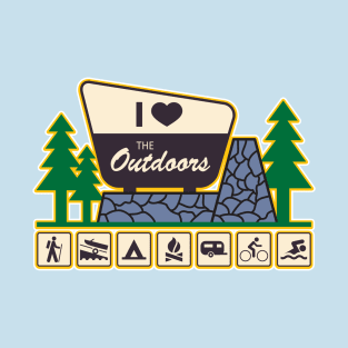 I love the outdoors T-Shirt