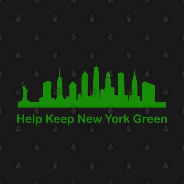 Help Keep New York Green - Recycle by PeppermintClover
