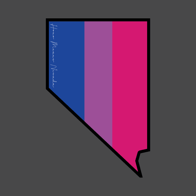 Nevada Bisexual Pride Flag by MICHR