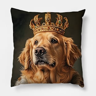 Golden Retriever The King Pillow