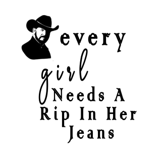 every woman needs a rip in her jeans T-Shirt