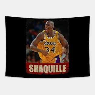 Shaquille O'neal - RETRO STYLE Tapestry