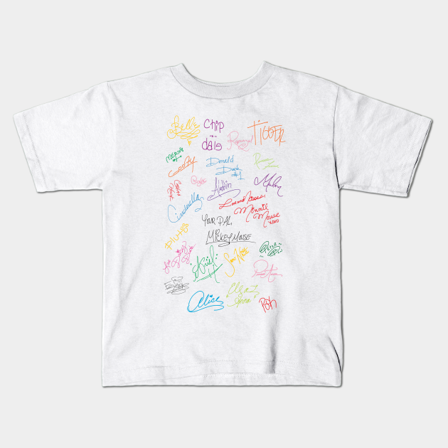 signatures - - Kids T-Shirt TeePublic