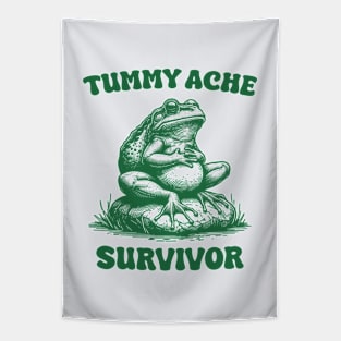 Tummy Ache Survivor Tapestry
