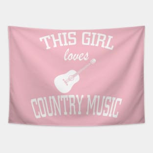 THIS GIRL LOVES COUNTRY MUSIC Tapestry