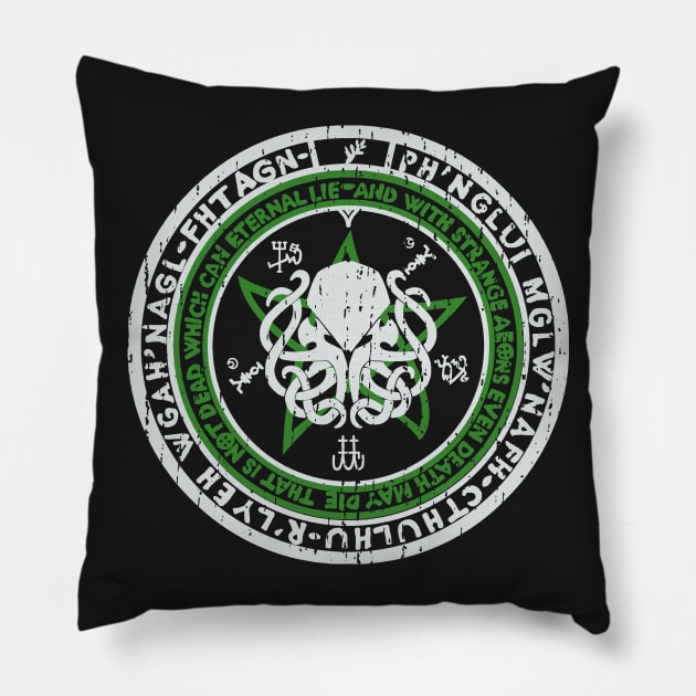 Seal of the Old One 2.0 Pillow by TaylorRoss1