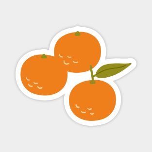 Yummy Tangerines Magnet