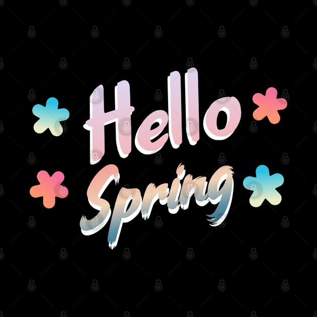 Hello Spring Colorful dark ver. by Smile Flower