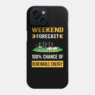 Weekend Forecast Renewable Energy Phone Case