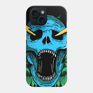 Skull Lightning Phone Case