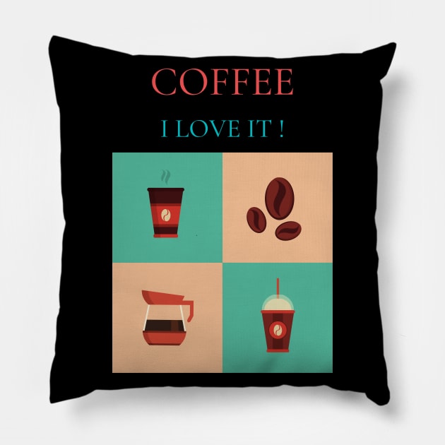 coffee Pillow by Ledos