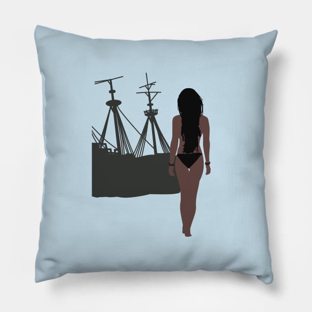 Jhene Aiko Sail Out Pillow by sofjac