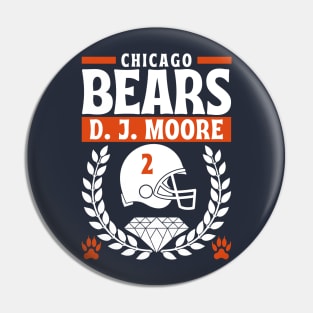 Chicago Bears D. J. Moore 2 Edition 2 Pin