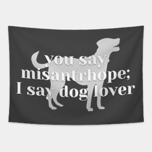 Dog Lover Tapestry