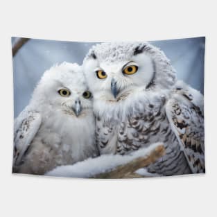 Owl Animal Bird Beauty Freedom Wilderness Enchanting Tapestry