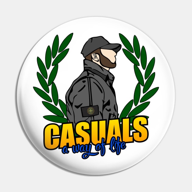 Casuals Hooligans Pin by RomaChornei