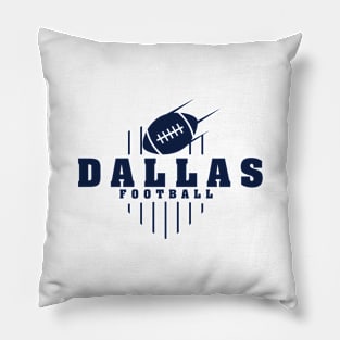 Dallas Football Team Color Pillow