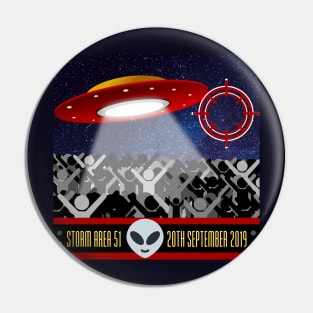 Storm Area 51 alien ufo 20th september 2019 seige 'they can't stop all of us' Pin