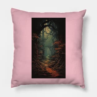 DEADWOOD - DARK FANTASY ART STYLE Pillow