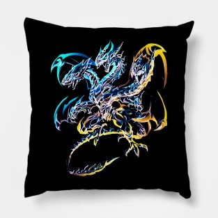 Blue Eyes alternative ultimate dragon Pillow