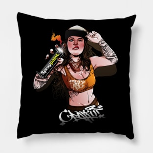 Grafitti Pillow