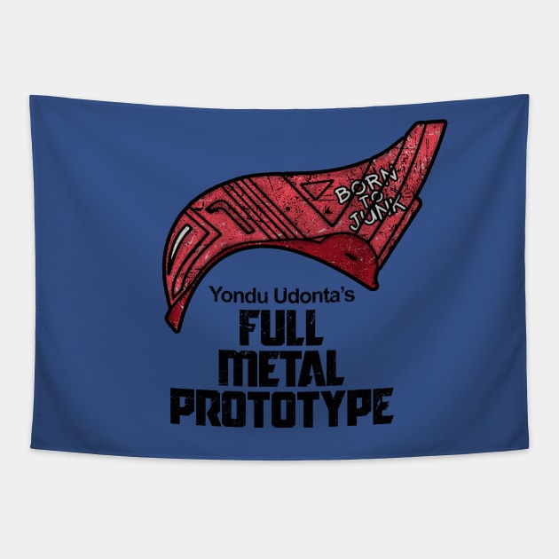 Full Metal Prototype Tapestry by TrulyMadlyGeekly