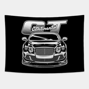 Continental GT - White Print Tapestry