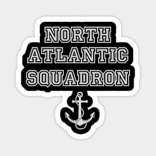 Navy T-SHIRT North Atlantic Squadron Fouled Anchor T-Shirt Magnet