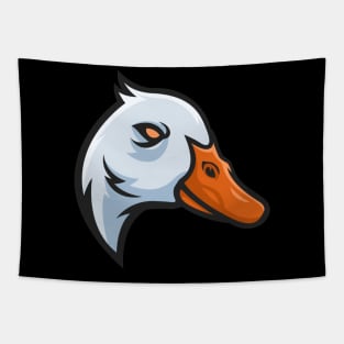 Duck Mascot Tapestry