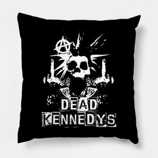 dead  skeletopunk Pillow