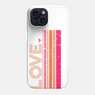 Retro Love Valentines Day Phone Case