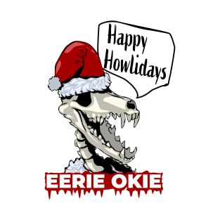 Happy Howlidays! Coyote Skull T-Shirt