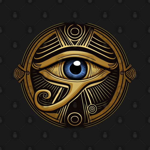 Eye of Ra, Egyptian Symbol by UrbanLifeApparel