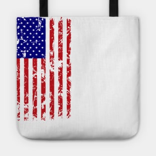 US Flag Distressed Tote