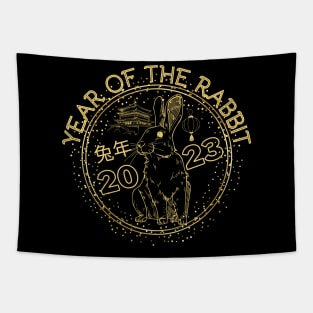 Chinese New Year 2023, Year Of The Rabbit 2023 Tapestry