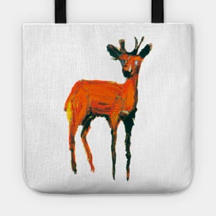 artsy deer Tote