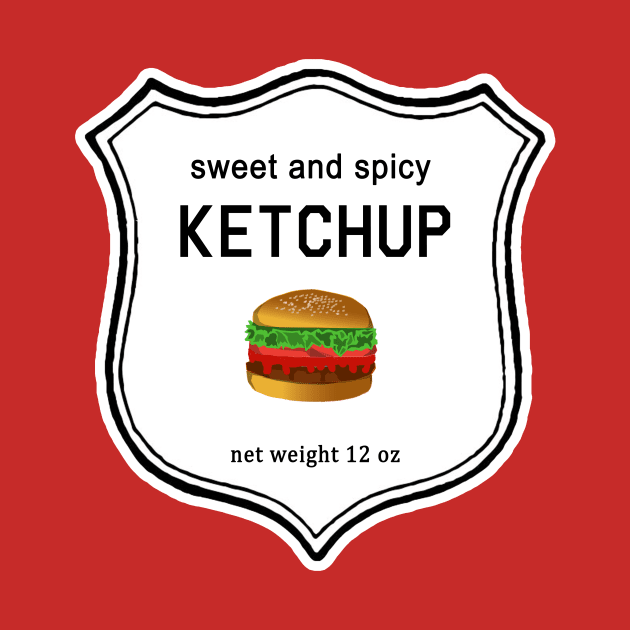 KETCHUP with Hamburger Halloween Costume by Scarebaby