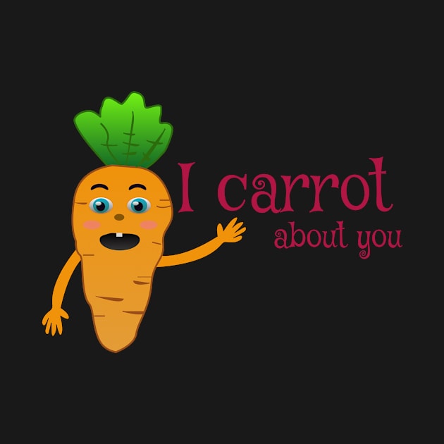 Carrot Pun Design by Ringabloom Designs
