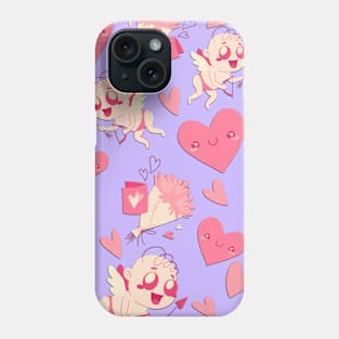 Angels & Hearts Valentine's Day Pattern Phone Case