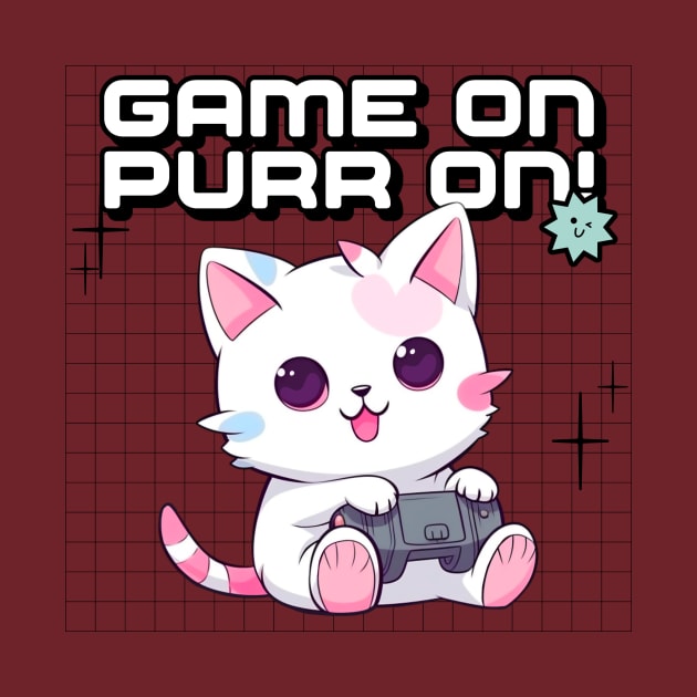 Game On, Purr On! by Creative Cartoon