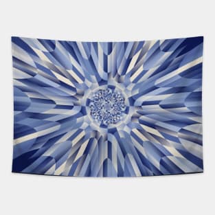 Blue mineral Tapestry