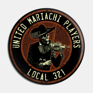 United Mariachi Players Pin