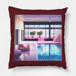 a e s t h e t i c  p o o l ^ low res ed Pillow