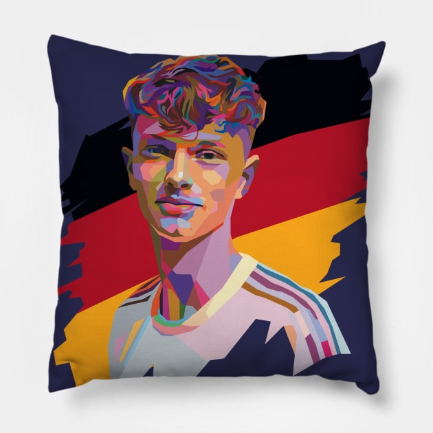 SOCCER TIME Pillow by Suroto