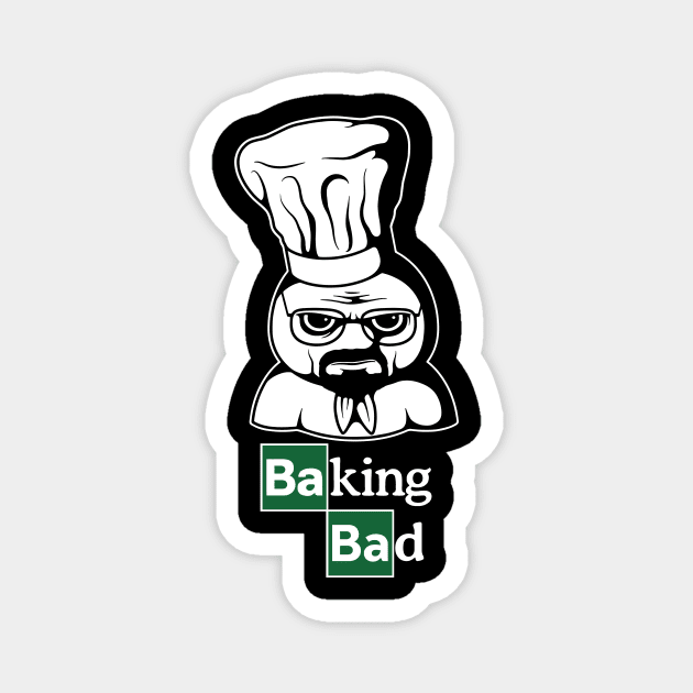 Pillsbury Doughboy Baking Funny Bad Magnet by tinastore