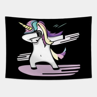 Dabbing Unicorn T Shirt Unicorn Dab T Shirt Unicorn Gift Tapestry