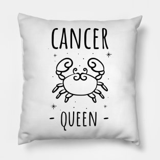 Cancer Queen Pillow