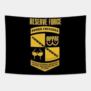 Boobie Crusader Reserve Force (Distressed) Tapestry